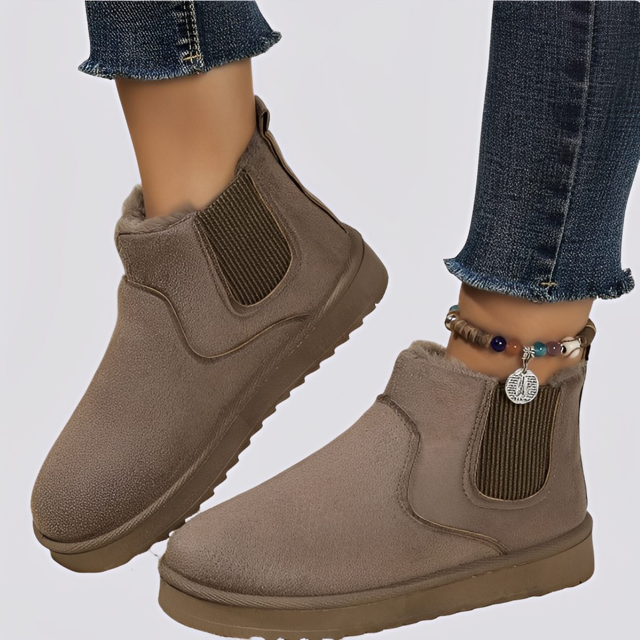 Henie - Damenstiefel mit warmem Fleecefutter