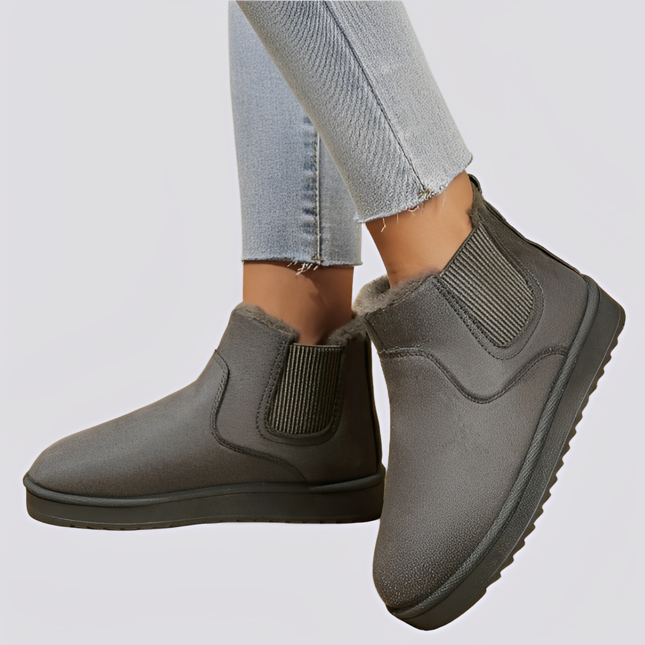 Henie - Damenstiefel mit warmem Fleecefutter