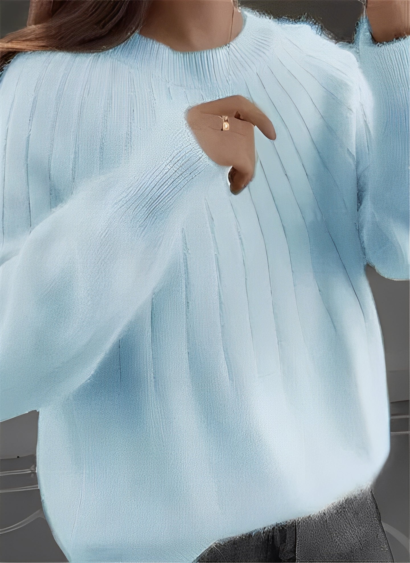 Cornelia - Bequemer, locker geschnittener Damen-Kaschmirpullover