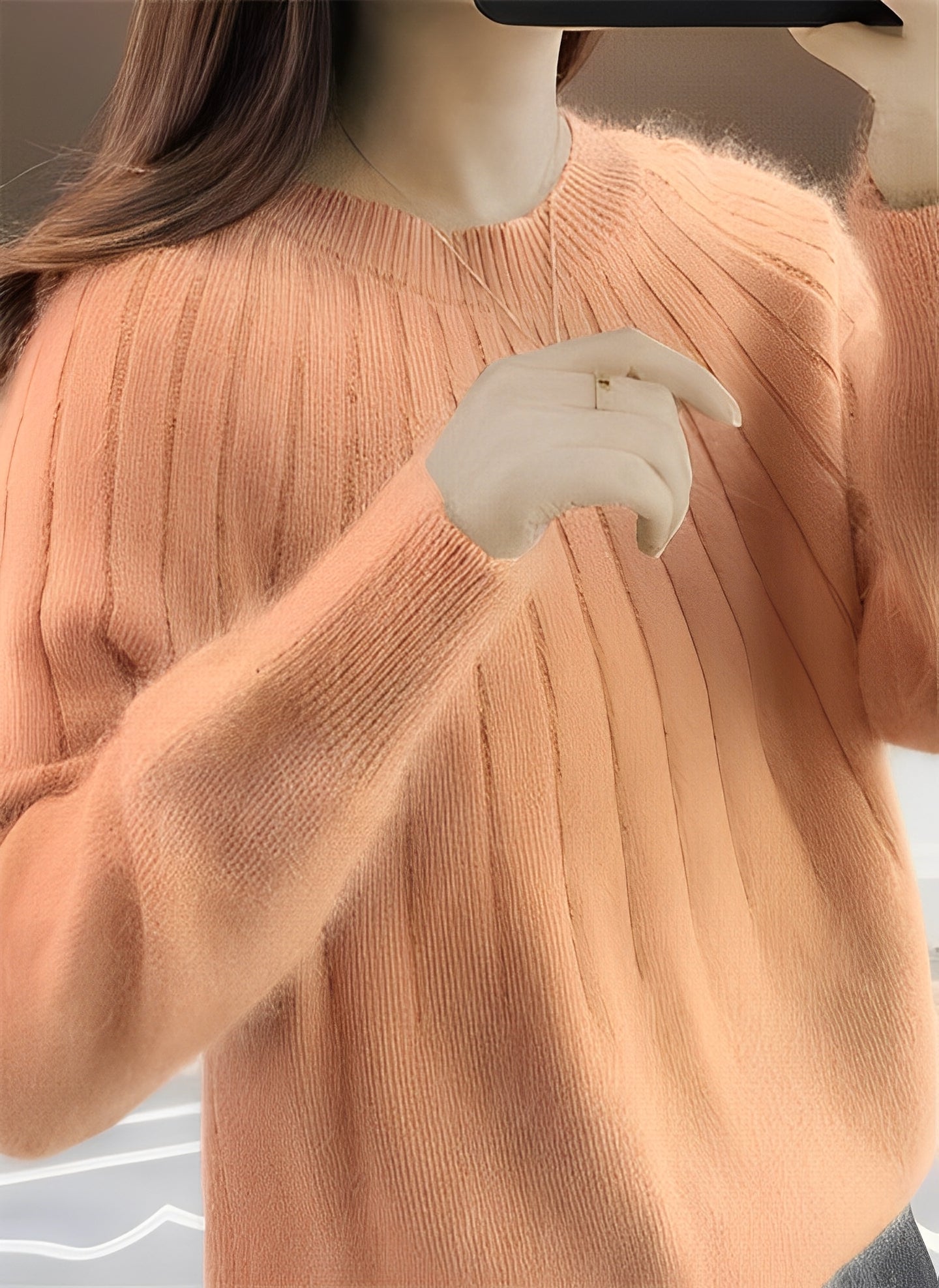 Cornelia - Bequemer, locker geschnittener Damen-Kaschmirpullover
