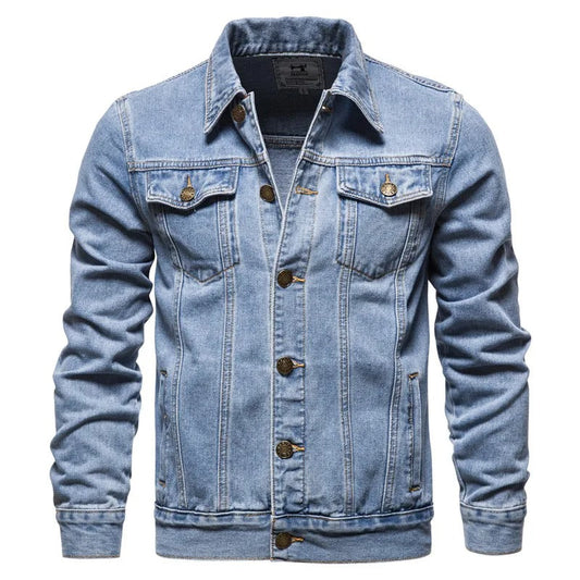 Winton - Klassische Herren-Jeans-Truckerjacke