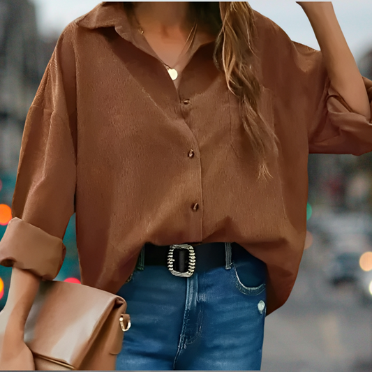 Wendela – Modische Cordbluse