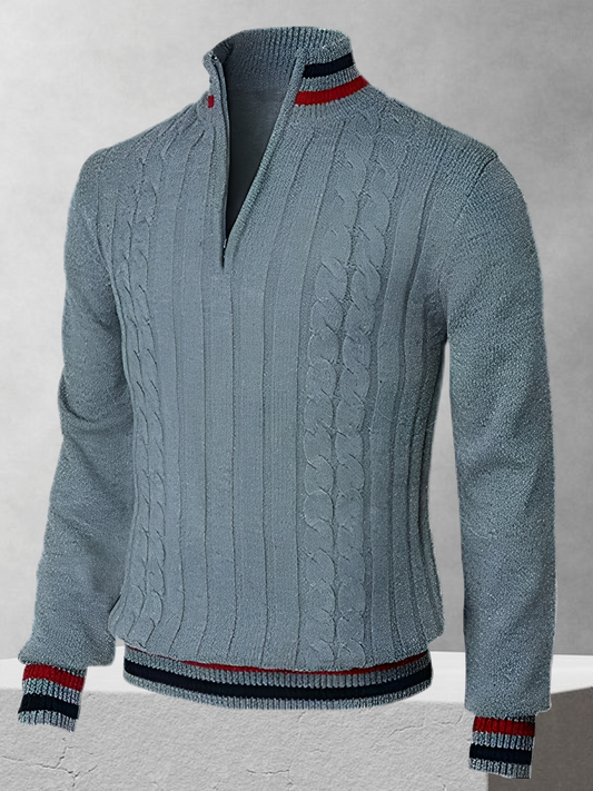 Ralph Polo – Zipper-Pullover im italienischen Stil