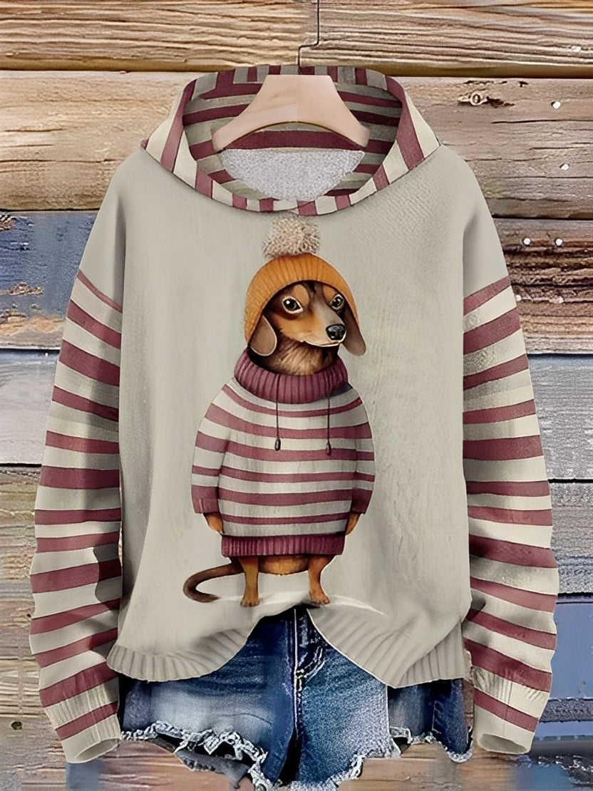 Geffrey - Herren-Hoodie mit Print und bequemem Tragegefühl