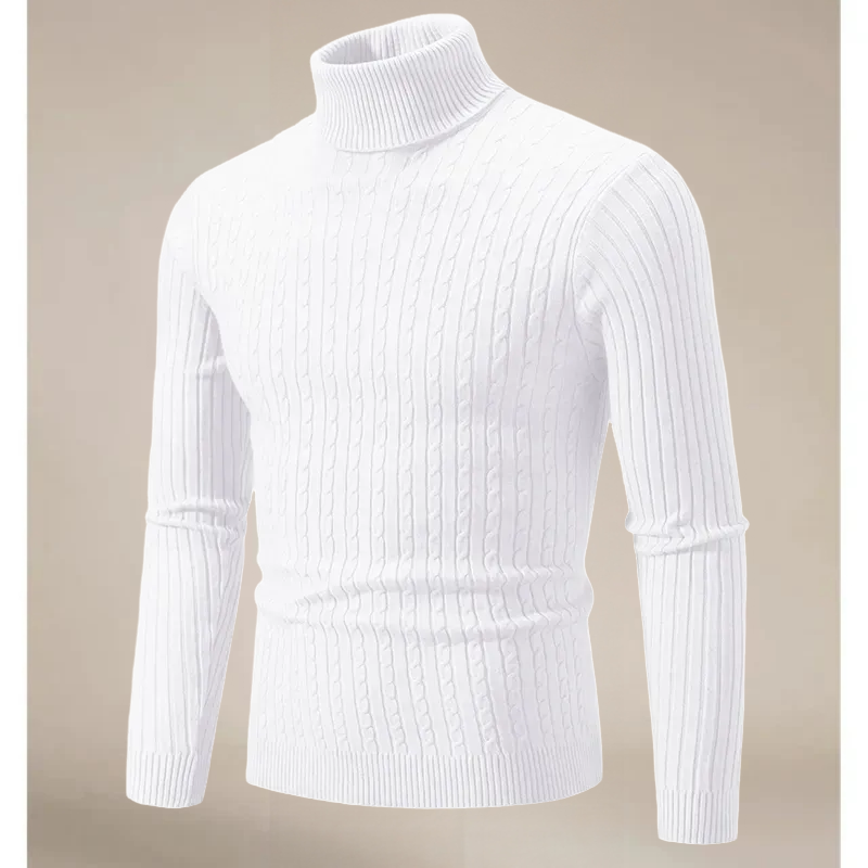 Johann – Pullover mit hohem Ausschnitt