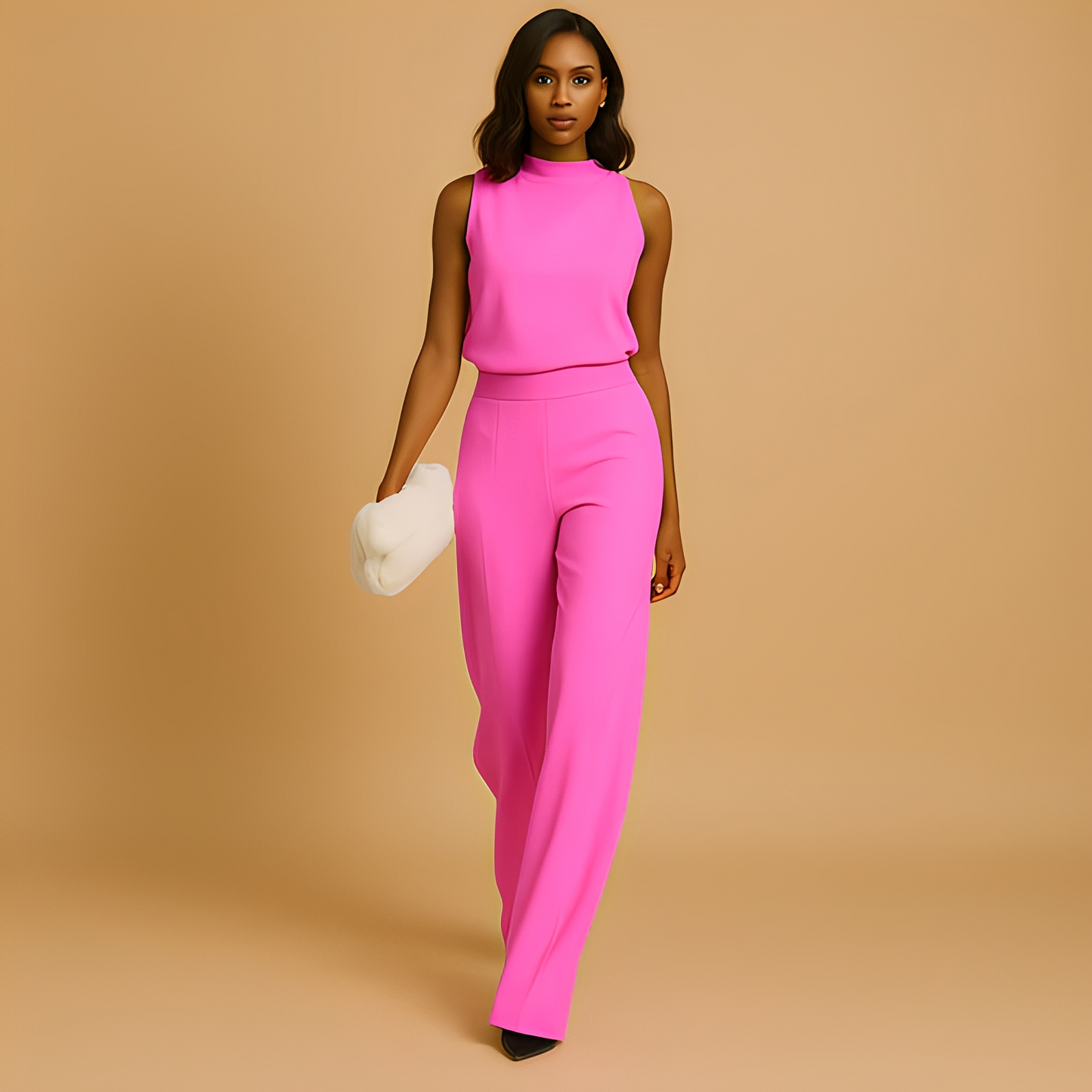 Almerra - Stilvoller Damen-Overall mit weitem Bein