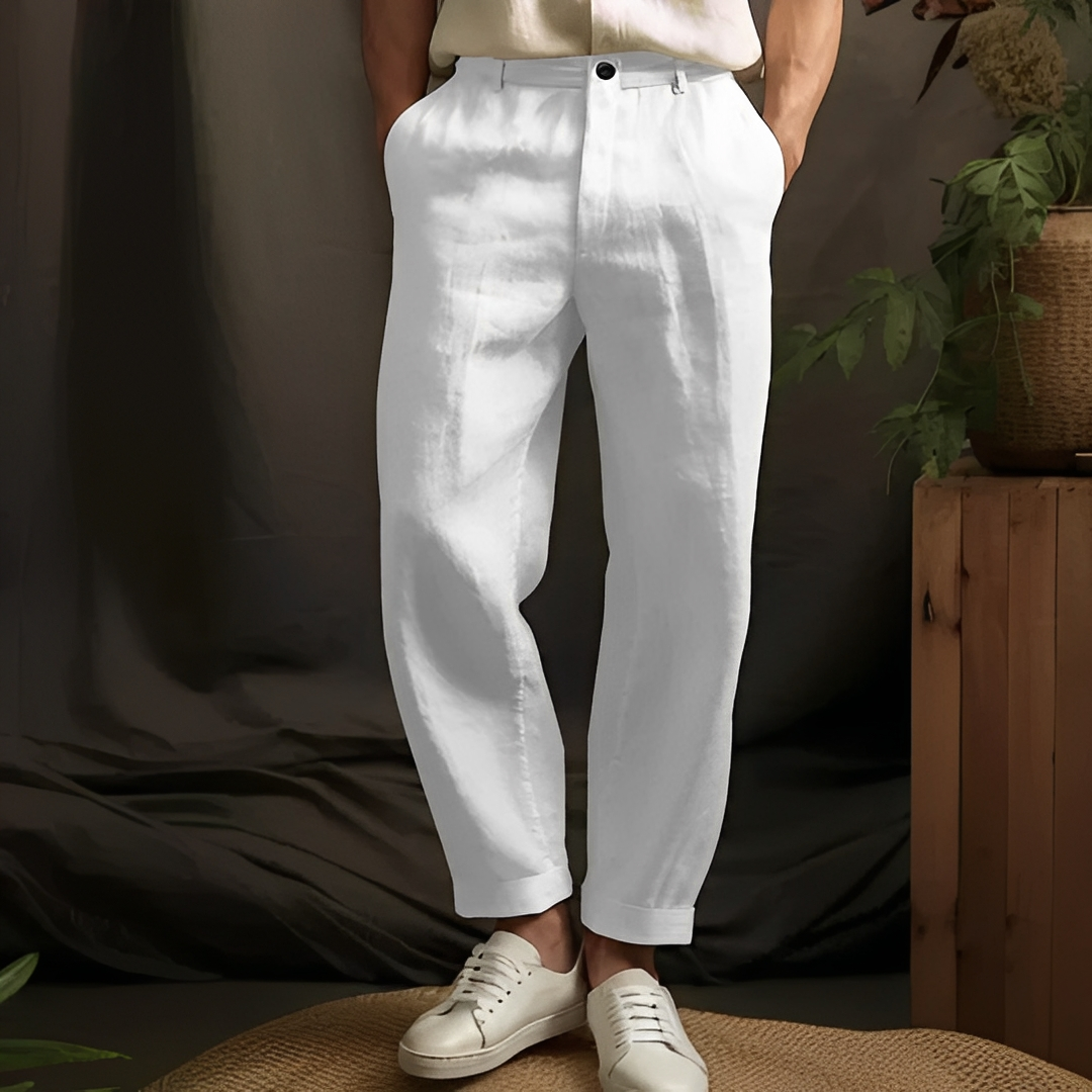 Jarold - Gerade geschnittene Herrenhose für den Alltag