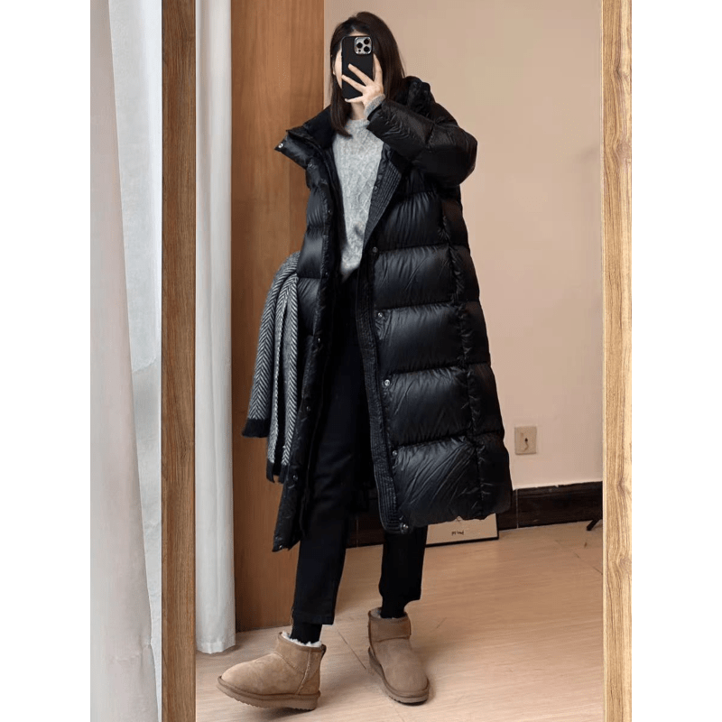 Irene – Langer Daunenwintermantel