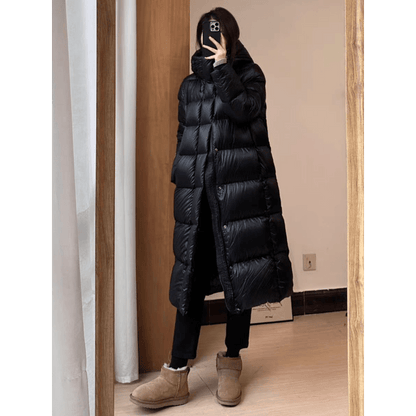 Irene – Langer Daunenwintermantel