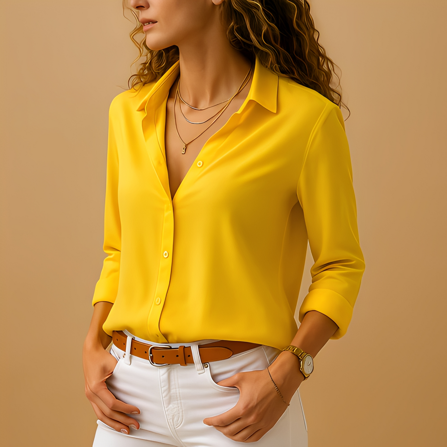 Akera - Bequeme Langarmbluse für Frauen