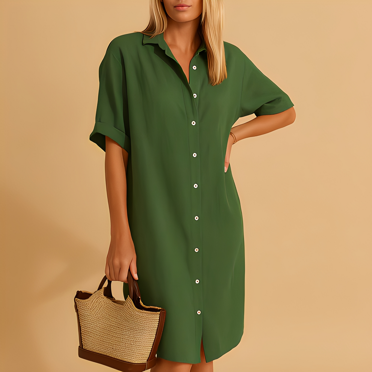 Aljene - Stilvolles und komfortables Damenkleid