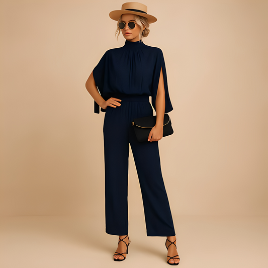 Adelle - Eleganter Rollkragen-Jumpsuit für Frauen
