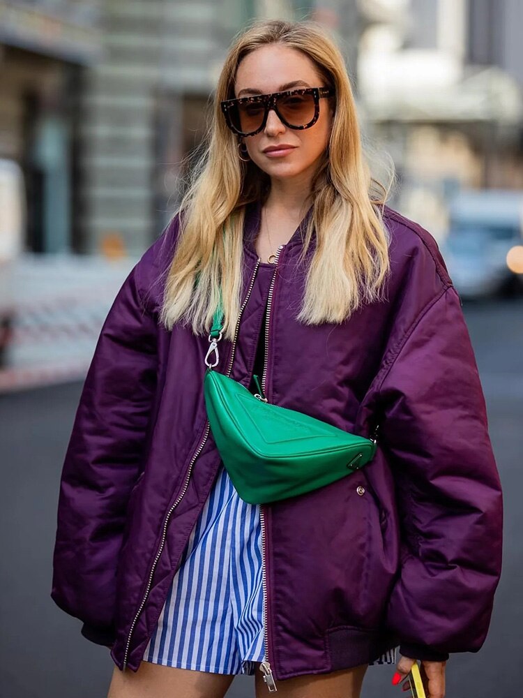 FrostFlex – Oversized Bomberjacke für kalte Tage