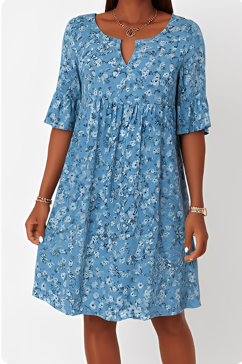 Annalena – Blumenkleid im weiblichen Stil