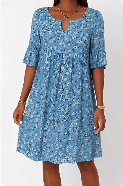 Annalena – Blumenkleid im weiblichen Stil