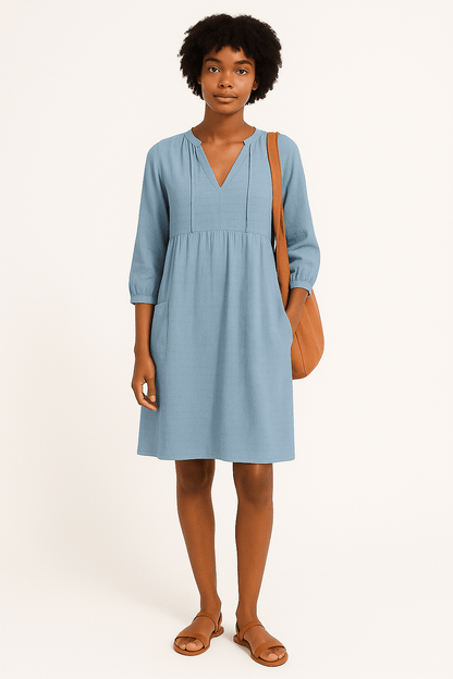 Mira – Bequemes Hemdkleid für den Alltag