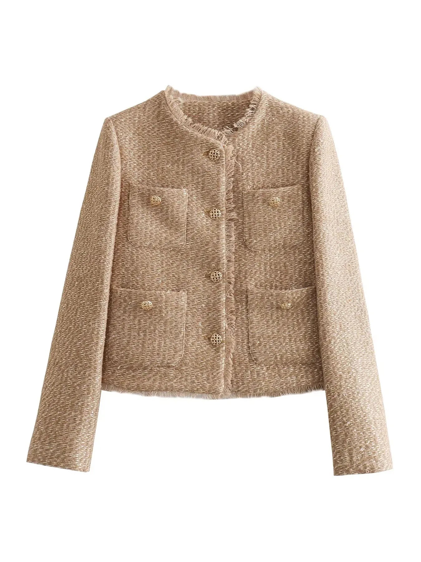 Melinda – Tweed-Blazer im klassischen Stil