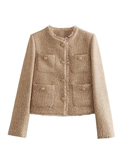 Melinda – Tweed-Blazer im klassischen Stil