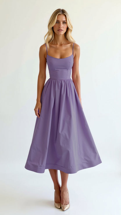 Tamara – Einfaches Midikleid