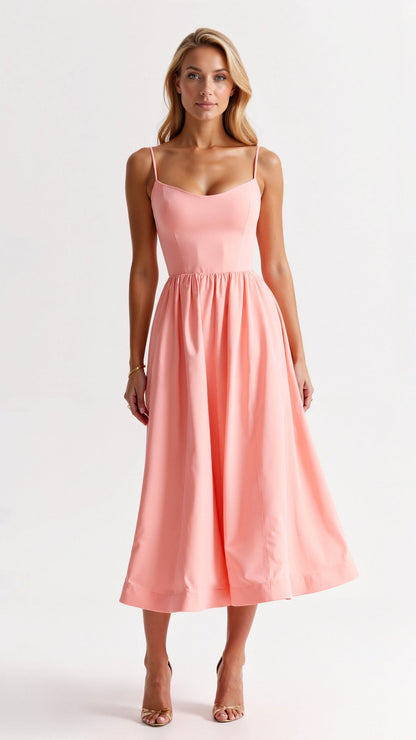 Tamara – Einfaches Midikleid
