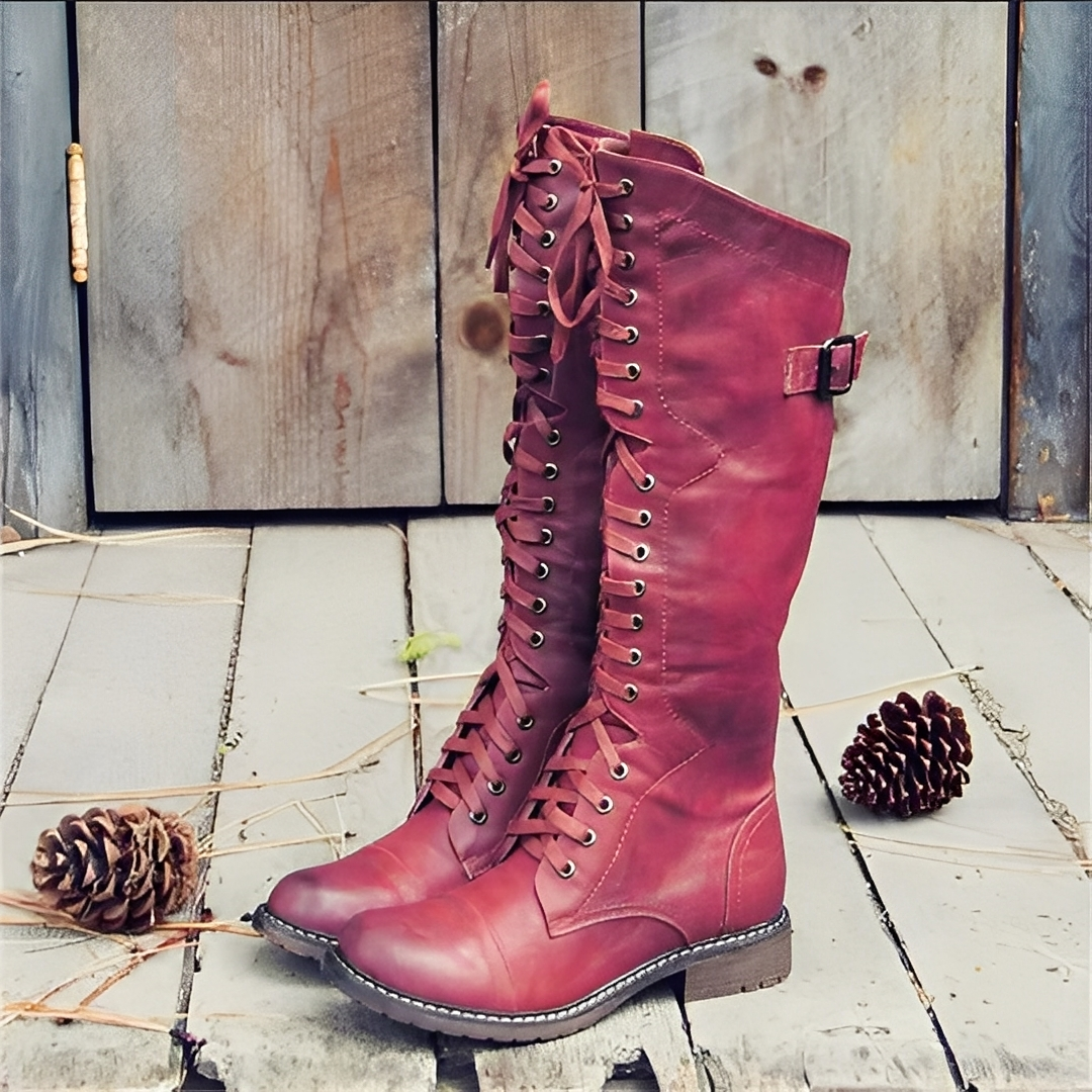 Désirée - Elegante Damen-Schnürstiefeletten