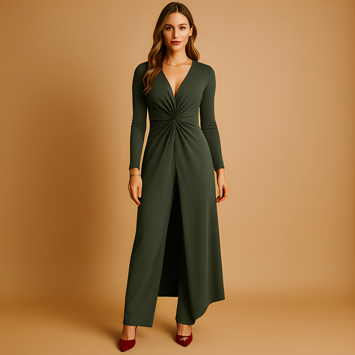 Armelyn - Stilvolle Kleider und weite Hosen für Damen Ensemble