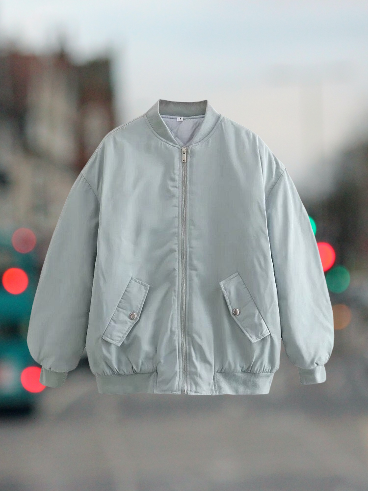 FrostFlex – Oversized Bomberjacke für kalte Tage