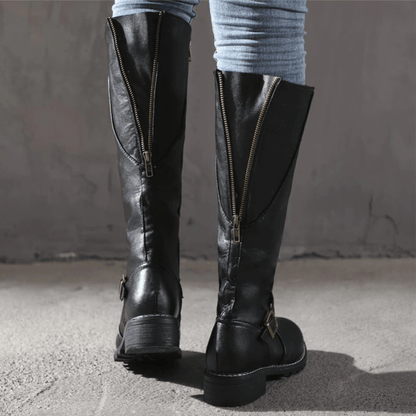 Beatrice – Hohe Stiefel für schlanke Beine