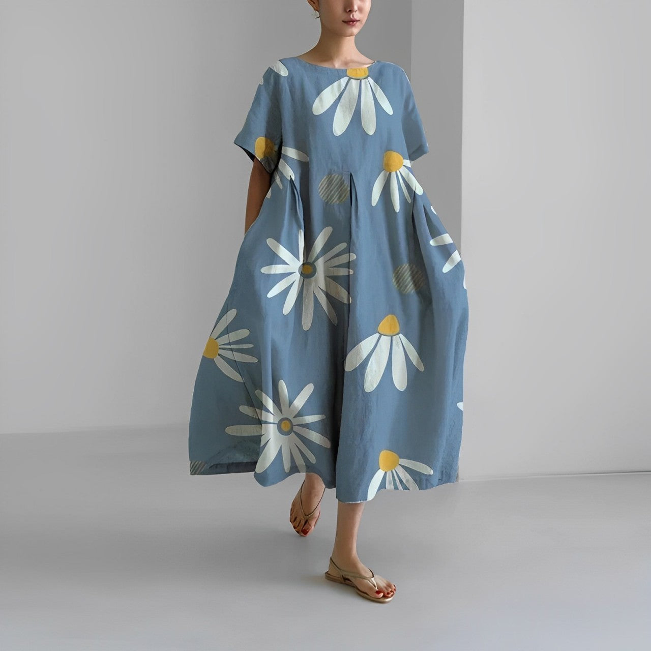 Ronja – Locker Bedrucktes Kleid