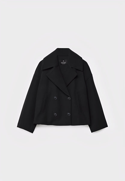 Claire – Kurze Edle Zweireihige Jacke